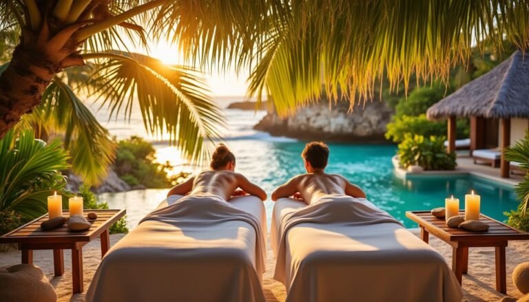 discover the ultimate honeymoon experience with romantic couples massages in tulum. relax, reconnect, and indulge in the perfect getaway for lovebirds.