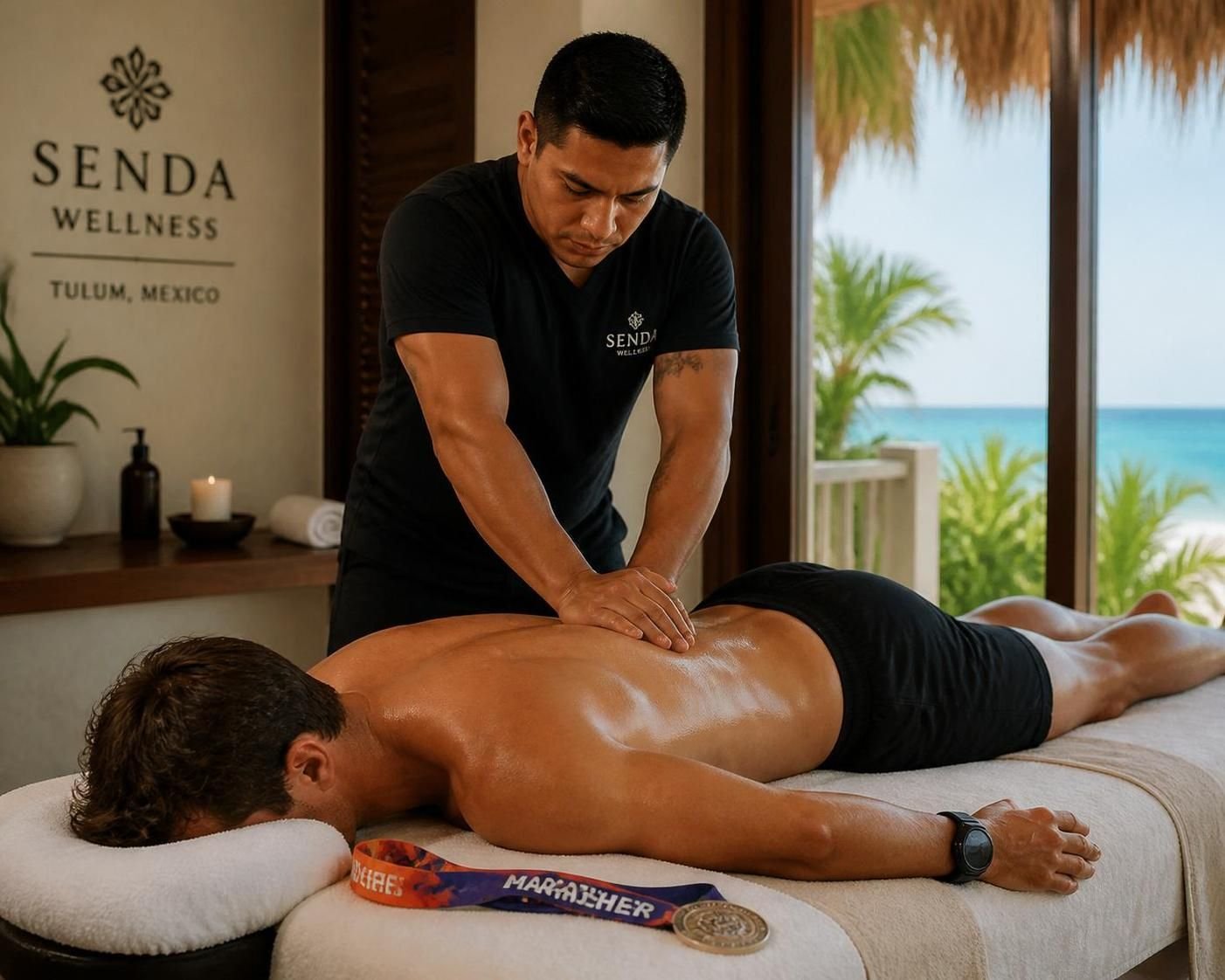 Forbedr din atletiske præstation og fremskynd heling med ekspert sportsmassage og restitution i Mexico. Oplev professionelle teknikker designet til at øge restitutionen og optimere din krops potentiale.