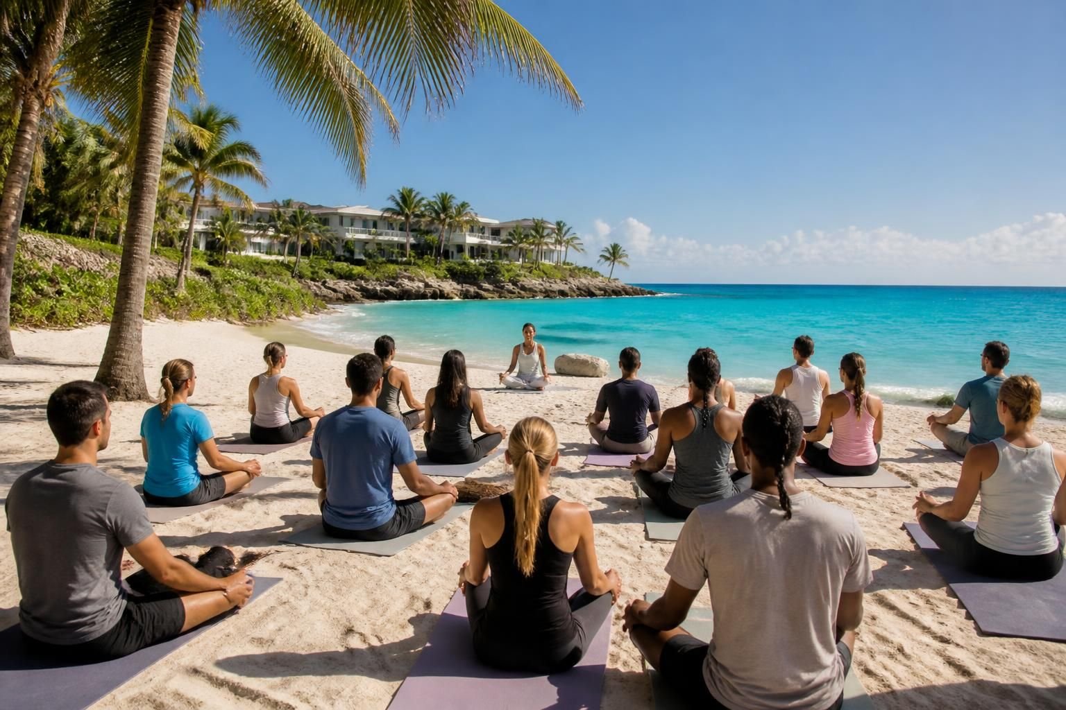 discover wellness corporate retreats in cancun designed to recharge your team with unforgettable experiences, combining relaxation, team-building, and rejuvenation in a tropical paradise.