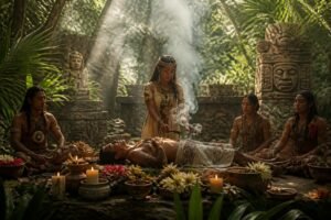explore ancient mayan rituals designed to promote relaxation and unlock a deep sense of calmness today. experience tranquility like never before.