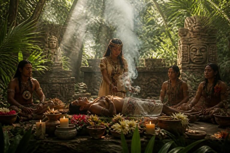 explore ancient mayan rituals designed to promote relaxation and unlock a deep sense of calmness today. experience tranquility like never before.