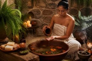 uncover the ancient traditions and techniques of mexican bath rituals to achieve deep relaxation and rejuvenation.
