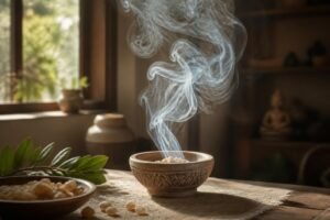 discover the spiritual cleansing power of copal incense and elevate your meditation and purification rituals today.
